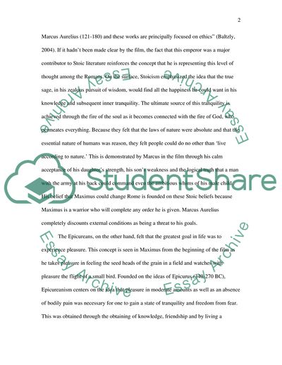 Stoicism vs Epicureanism