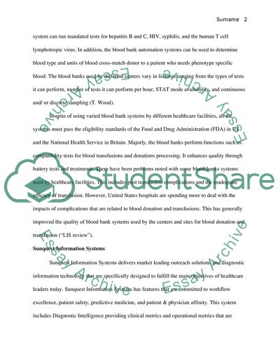 Laboratory Information Systems to Make Critical Decisions