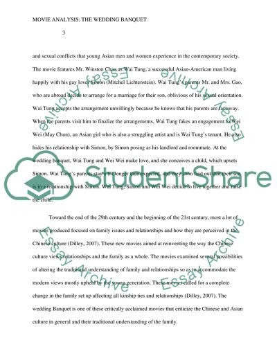 Movie Analysis: The Wedding Banquet