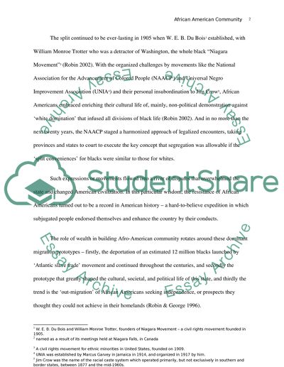 African American Community