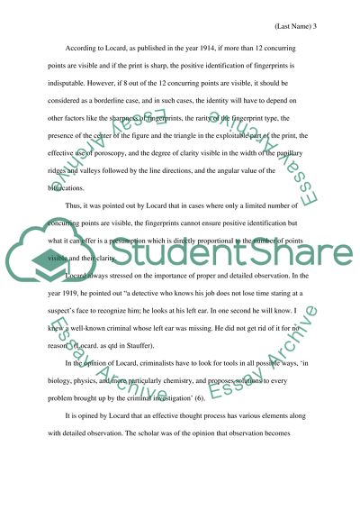 History of forensic and science