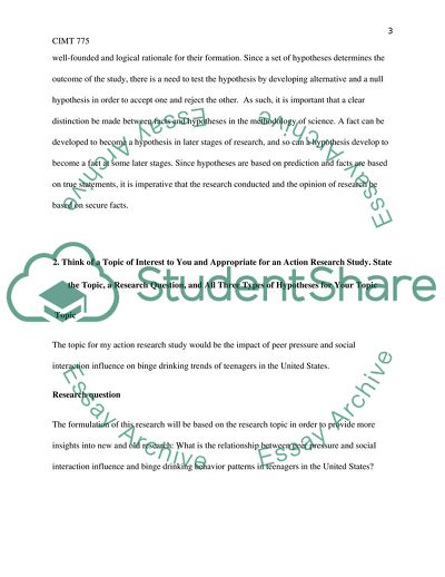 Developing a Research Plan