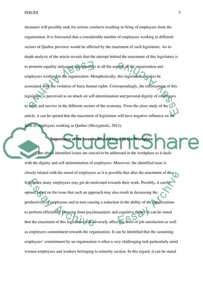 Quebec Values Proposal