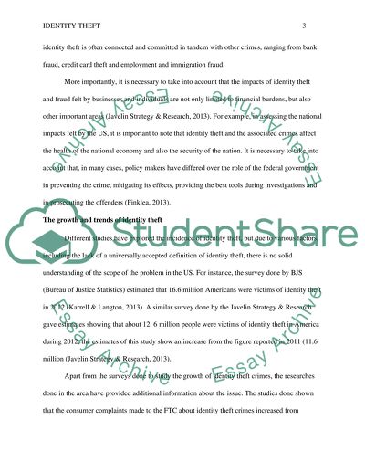 IDENTITY THEFT CAN AFFECT