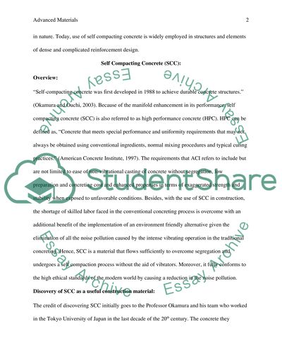 Advanced Self-Compacting Concrete