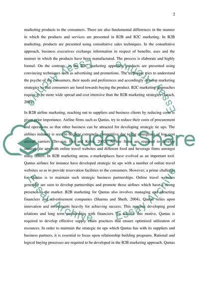 Difference between B2B and B2C Marketing