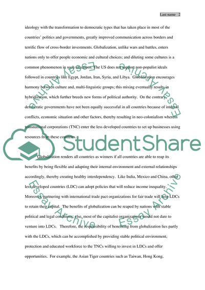 Globalization: Boon or Doggle