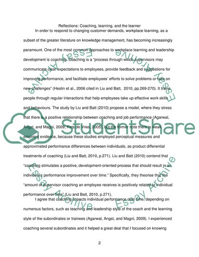 The Role of Coaching in Leadership