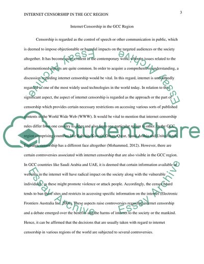 Internet Censorship in the GCC Region