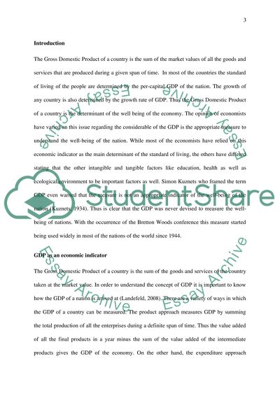 Is Gross Domestic Product a Good Measure of Wealth and Well-Being