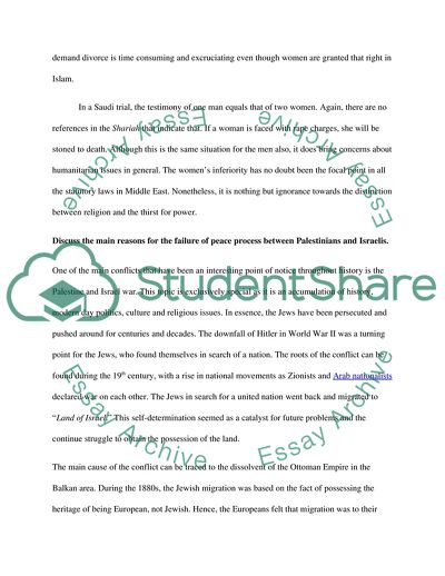 The Reasons for the Variations in the Treatment of Women, Their Status, and Their Conditions