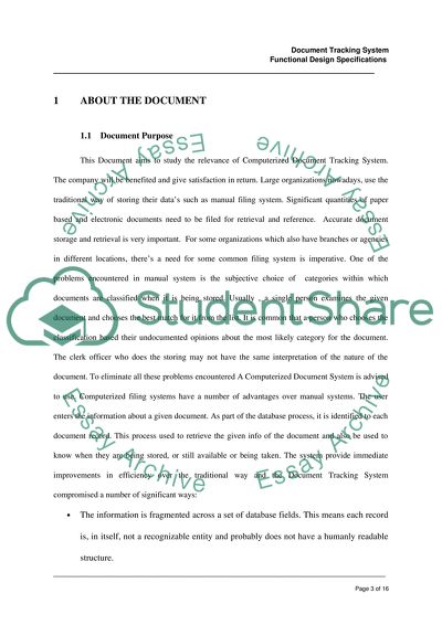 Document Tracking System