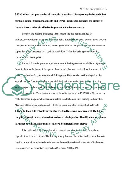 Culture dependent vs culture independent methods