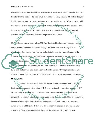 Financial Markets and Institutions