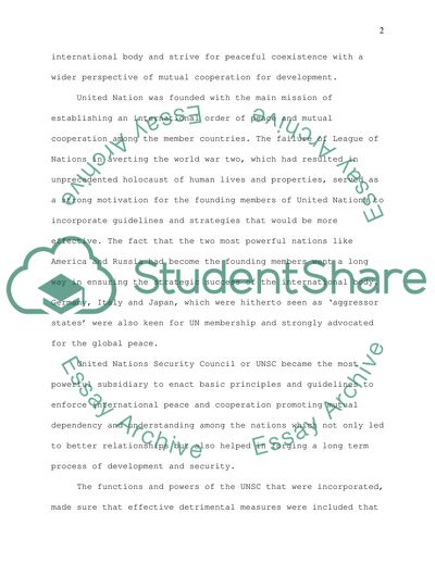 The UN Security Council: From the Cold War to 21st Century