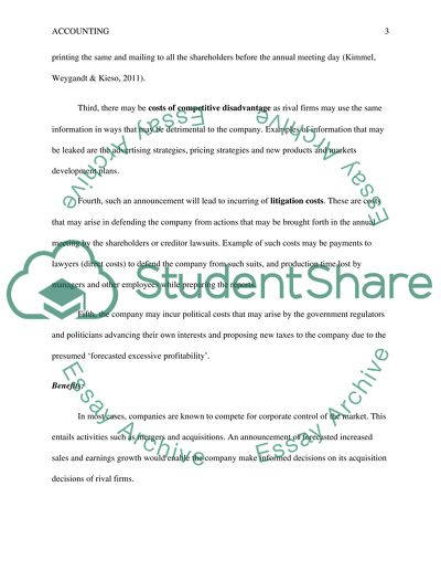 Potential Costs and benefits to Henley Manufacturing