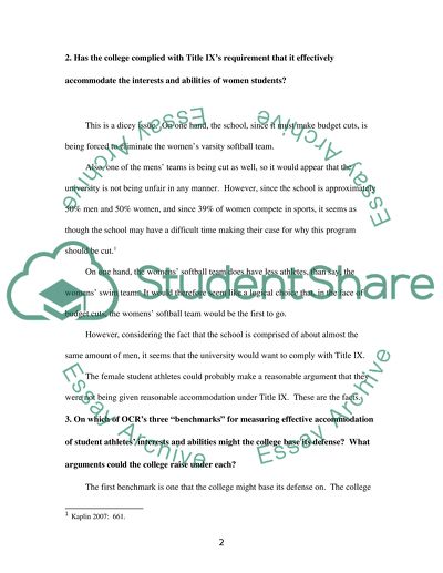 The Courts Opinion in Schmid