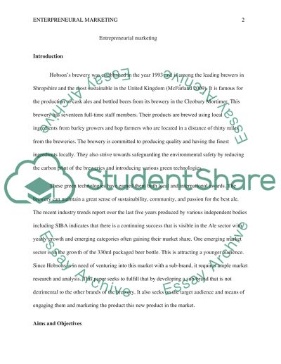 Entrepreneurial Marketing Issues