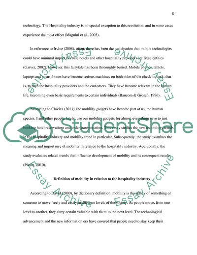 New Technology Trends in Hospitality Industry