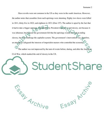 Peoples History of the US by Howard Zinn