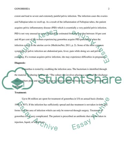The Bacterium Neisseria Gonorrhoeae