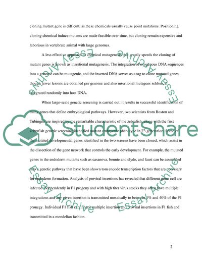 Recessive Lethal Mutations