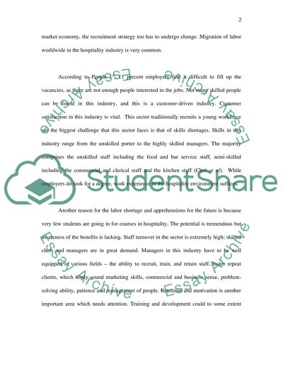 Population and Immigration in Relation to Hospitality Market in the UK