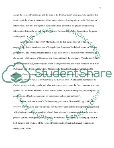 The Doctrine of Collective Responsibility