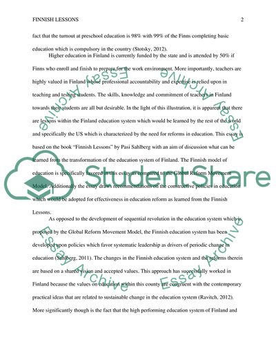 The Finnish Education System