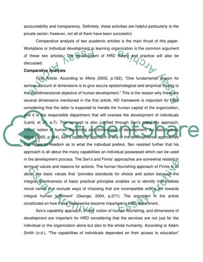 human resources easy essay