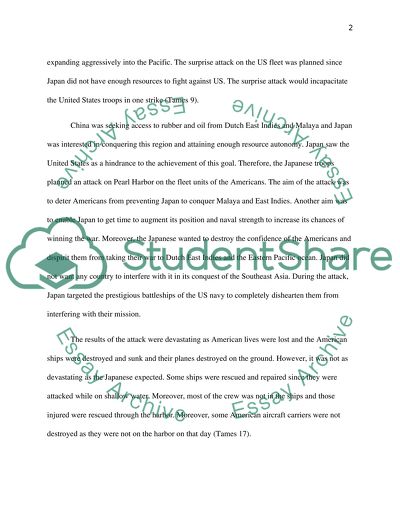 Impact Of Pearl Harbor Attack On The Outcome Of World War Ii Essay Impact Of Pearl Harbor Attack On The Outcome Of World War Ii