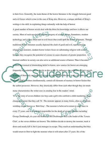 A Comparison of the Literary Devices in Stephen Kings Book Misery