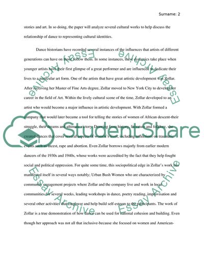 A Nation Creates and Develops Identity through Its Stories and Arts