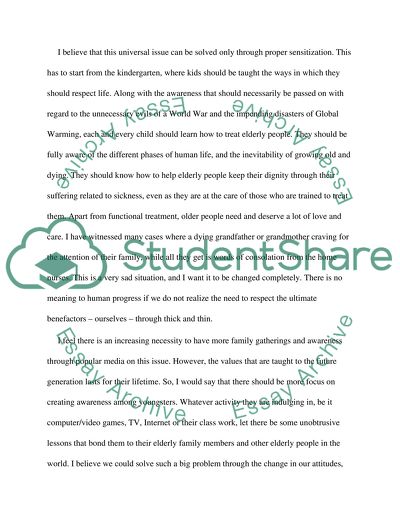 Solve one world problem