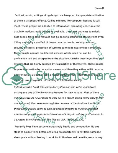 Intellectual Property and Security