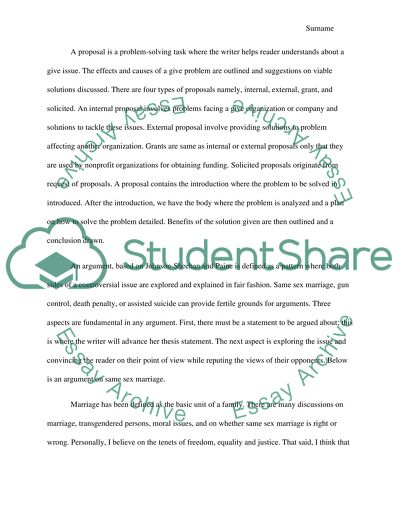 Memoirs, Proposals and Arguments