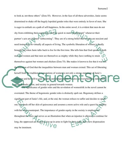 The Significance of Gender Roles and the Revolution of Womenfolk in the Novel