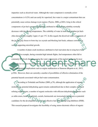 Stereo Electronic Effects in Fuel Dehydrating Icing Inhibitors