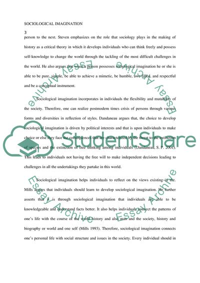 Introduction to Sociological Imagination