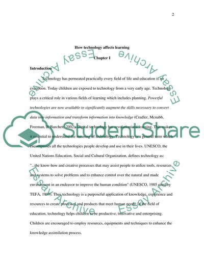 How Technology Affects Learning