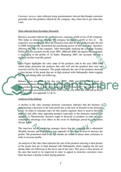 Is Al Satter Furnishings Decision to Expand the Company a Sound Financial Decision that Can Increase Its Profitability