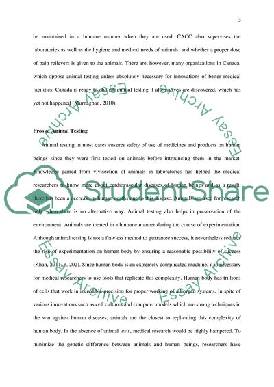 Animal Testing in Medical Research