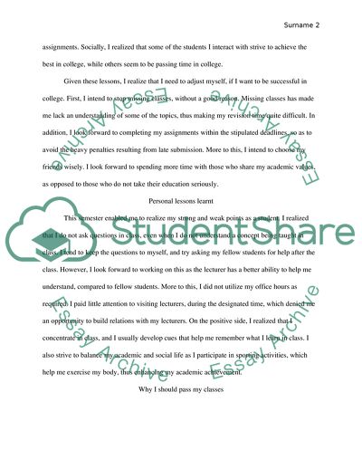 college education essay points