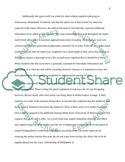 BP Deepwater Horizon Oil Budget Report