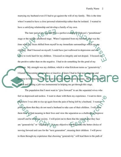 Stages of Psychosocial Development
