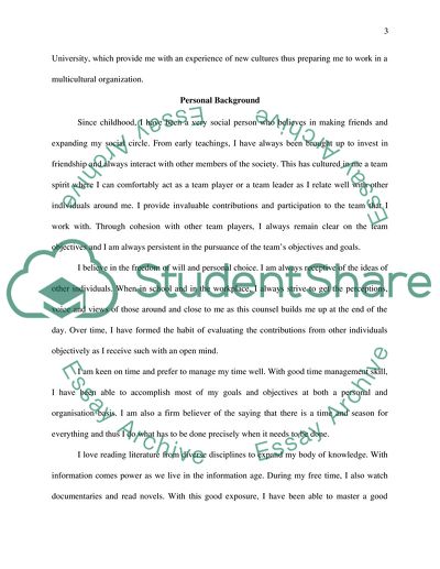 postgraduate personal statement examples uk