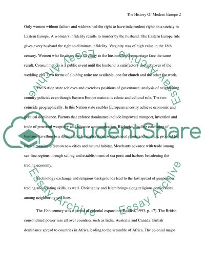 The Tension between, and Interdependence of the Ideas of Empire