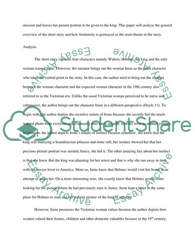 A Scandal in Bohemia by Sir Arthur Conan Doyle