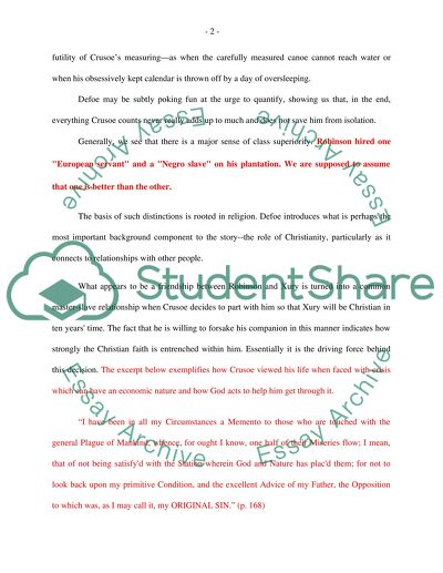 Daniel Defoe of Mans Salvation