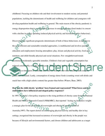 Food Policy for Public Health Practice